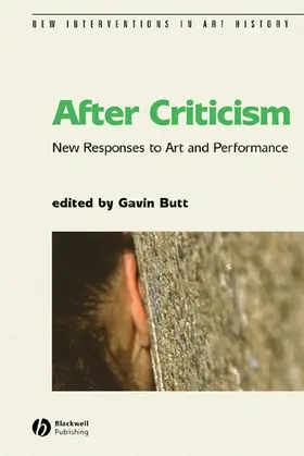 Butt |  After Criticism | Buch |  Sack Fachmedien