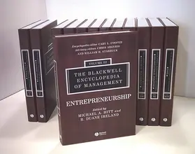 Argyris / Starbuck / Cooper | The Blackwell Encyclopedia of Management, 12 Volume Set | Buch | 978-0-631-23317-6 | sack.de