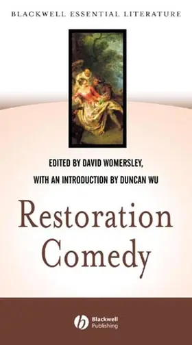 Womersley | Restoration Comedy | Buch | 978-0-631-23471-5 | www2.sack.de