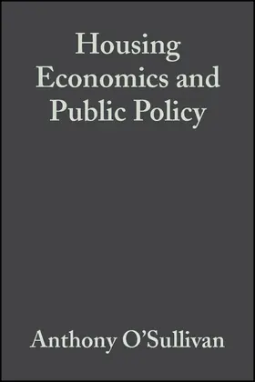 O'Sullivan / Gibb |  Housing Economics and Public Policy | Buch |  Sack Fachmedien