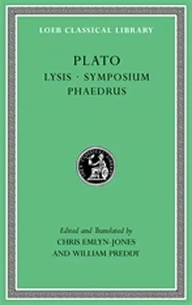 Plato |  Lysis. Symposium. Phaedrus | Buch |  Sack Fachmedien