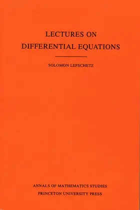 Lefschetz |  Lectures on Differential Equations | Buch |  Sack Fachmedien