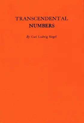 Siegel |  Transcendental Numbers | Buch |  Sack Fachmedien