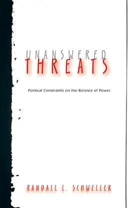 Schweller |  Unanswered Threats | Buch |  Sack Fachmedien
