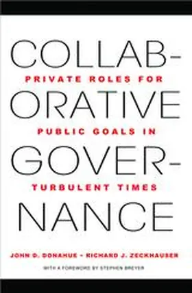 Donahue / Zeckhauser | Collaborative Governance | Buch | 978-0-691-15630-9 | sack.de