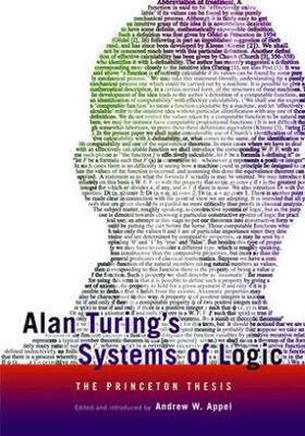 Appel | Alan Turing's Systems of Logic | Buch | 978-0-691-16473-1 | www2.sack.de