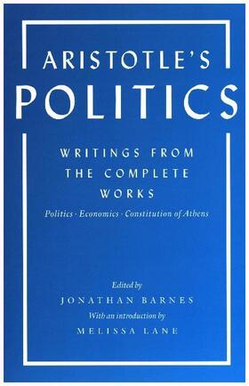 Barnes | Aristotle's Politics | Buch | 978-0-691-17345-0 | sack.de