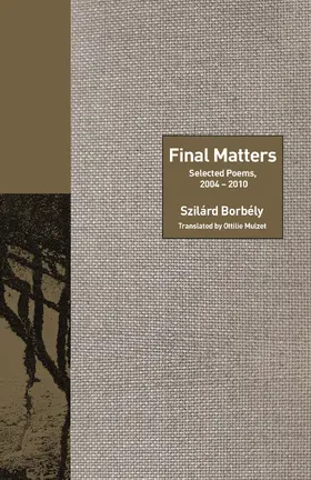 Borbély |  Final Matters | eBook | Sack Fachmedien