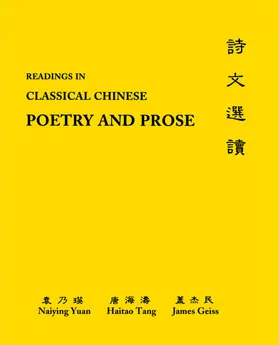 Yuan / Tang / Geiss |  Readings in Classical Chinese Poetry and Prose | eBook | Sack Fachmedien