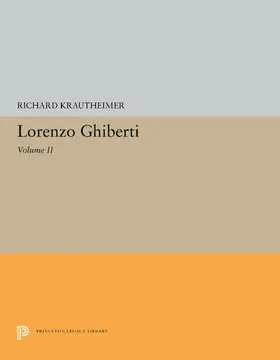 Krautheimer |  Lorenzo Ghiberti | eBook | Sack Fachmedien