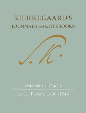 Kierkegaard / Cappelørn / Hannay |  Kierkegaard's Journals and Notebooks, Volume 11, Part 2 | eBook | Sack Fachmedien