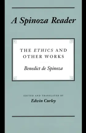 Spinoza / Curley |  A Spinoza Reader | eBook | Sack Fachmedien