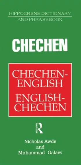 Awde / Galaev |  Chechen-English English-Chechen Dictionary and Phrasebook | Buch |  Sack Fachmedien