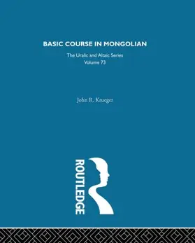 Hangin |  Basic Course in Mongolian | Buch |  Sack Fachmedien