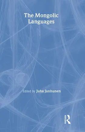 Janhunen |  The Mongolic Languages | Buch |  Sack Fachmedien