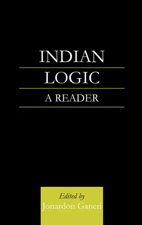 Ganeri |  Indian Logic | Buch |  Sack Fachmedien