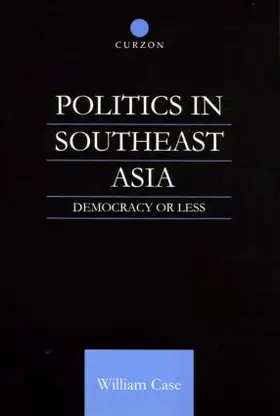 Case |  Politics in Southeast Asia | Buch |  Sack Fachmedien
