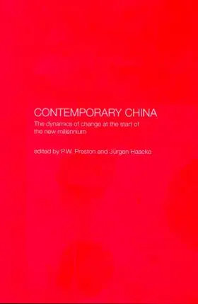 Haacke / Preston |  Contemporary China | Buch |  Sack Fachmedien