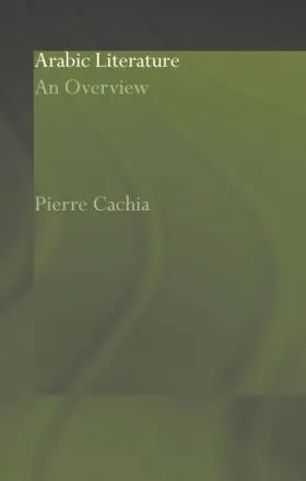 Cachia |  Arabic Literature | Buch |  Sack Fachmedien