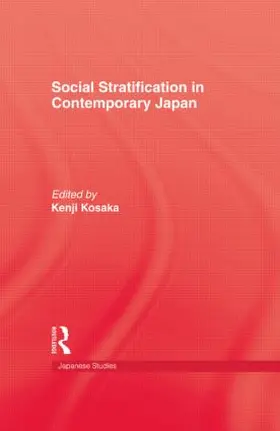 Kosaka |  Social Stratification in Contemporary Japan | Buch |  Sack Fachmedien