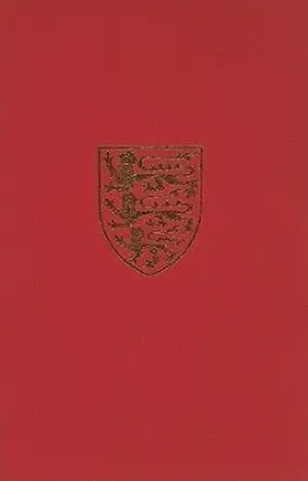 Page |  Index to the Victoria History of the County of York | Buch |  Sack Fachmedien