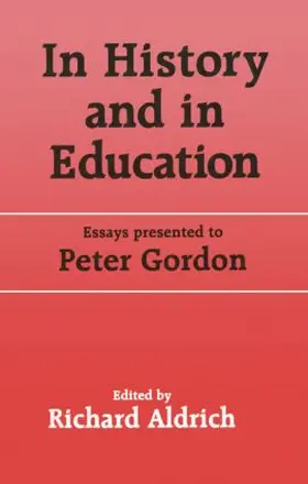 Aldrich |  In History and in Education | Buch |  Sack Fachmedien