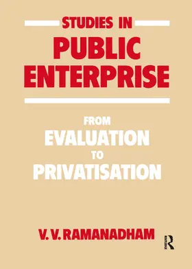 Ramanadham |  Studies in Public Enterprise | Buch |  Sack Fachmedien