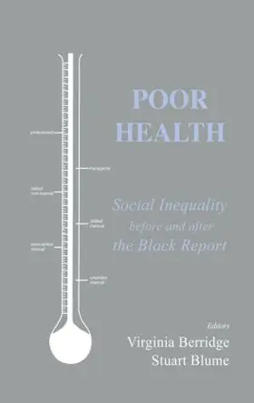 Berridge / Blume |  Poor Health | Buch |  Sack Fachmedien