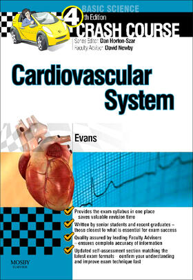 Evans |  Crash Course Cardiovascular System | Buch |  Sack Fachmedien