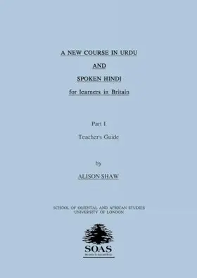 Russell |  A New Course in Urdu and Spoken Hindi for Learners in Britain: Part 4: Teacher's Guide | Buch |  Sack Fachmedien