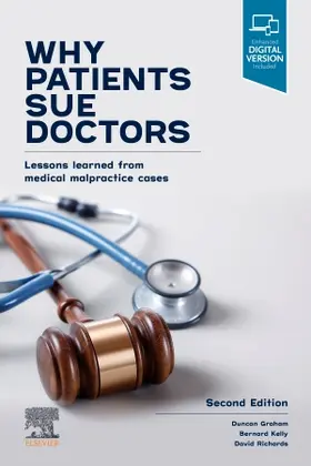 Graham / Kelly / Richards |  Why Patients Sue Doctors | Buch |  Sack Fachmedien