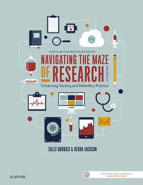 Jackson RN SFHEA FACN / Borbasi / Jackson |  Navigating the Maze of Research | eBook | Sack Fachmedien