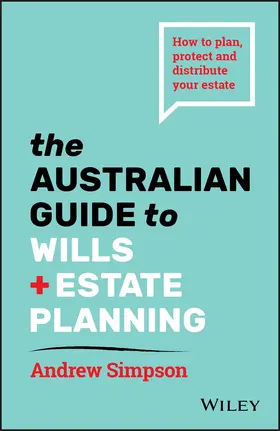 Simpson |  The Australian Guide to Wills and Estate Planning | Buch |  Sack Fachmedien