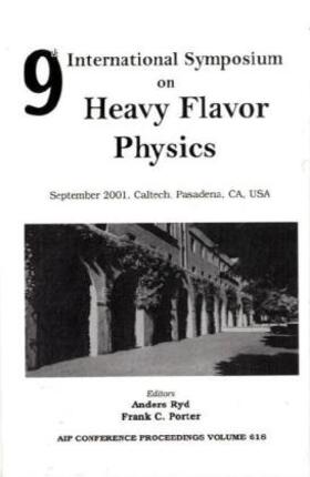 Ryd / Porter |  Heavy Flavor Physics | Buch |  Sack Fachmedien