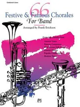 Erickson |  66 Festive & Famous Chorales for Band | Buch |  Sack Fachmedien
