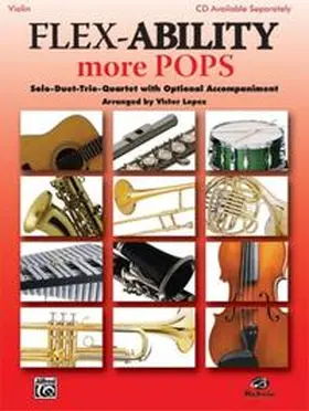 Lopez |  Flex-Ability: More Pops - Violin | Buch |  Sack Fachmedien