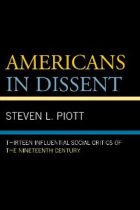Piott |  Americans in Dissent | eBook | Sack Fachmedien