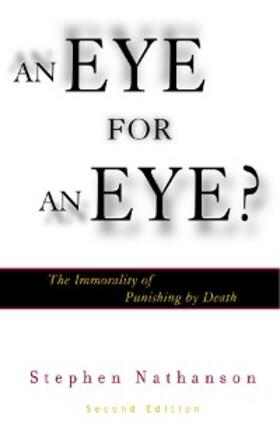Nathanson |  An Eye for an Eye? | eBook | Sack Fachmedien