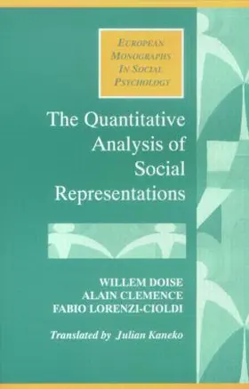 Clemence / Doise / Lorenzi-Cioldi |  The Quantitative Analysis of Social Representations | Buch |  Sack Fachmedien