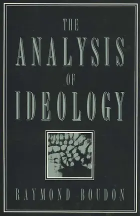 Boudon |  The Analysis of Ideology | Buch |  Sack Fachmedien