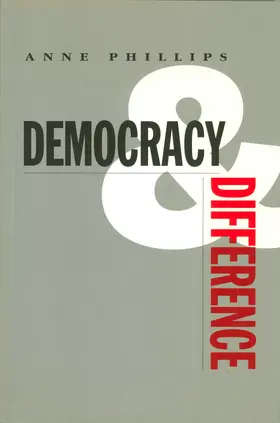 Phillips | Democracy and Difference | Buch | 978-0-7456-1097-9 | www2.sack.de