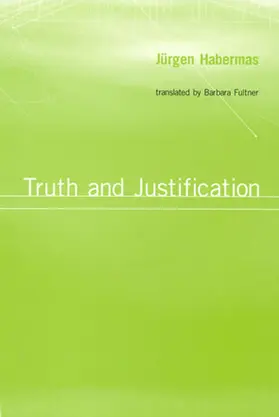Habermas |  Truth and Justification | Buch |  Sack Fachmedien