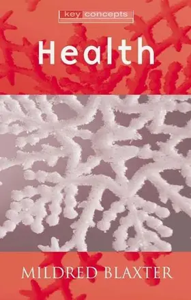 Blaxter |  Health | Buch |  Sack Fachmedien