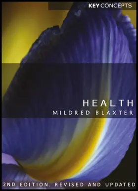Blaxter |  Health | Buch |  Sack Fachmedien