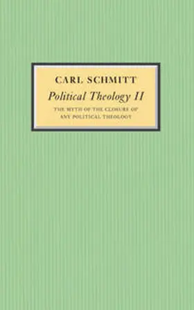 Schmitt | Political Theology II | E-Book | www2.sack.de