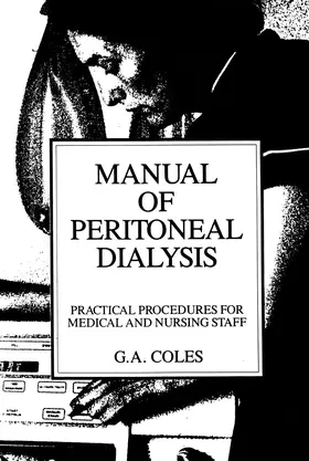 Coles |  Manual of Peritoneal Dialysis | Buch |  Sack Fachmedien