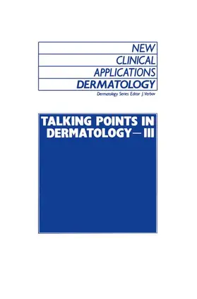 Verbov |  Talking Points in Dermatology - III | Buch |  Sack Fachmedien