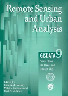 Donnay / Barnsley / Longley |  Remote Sensing and Urban Analysis | Buch |  Sack Fachmedien