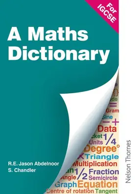 Abdelnoor |  A Mathematical Dictionary for IGCSE | Buch |  Sack Fachmedien