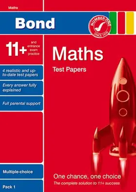 Baines |  Bond 11+ Test Papers Maths Multiple-Choice Pack 1 | Buch |  Sack Fachmedien